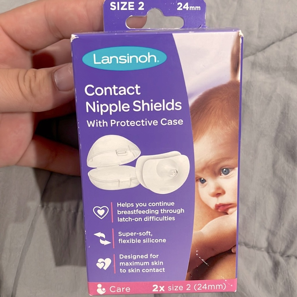 Contact Nipple Shields with cases